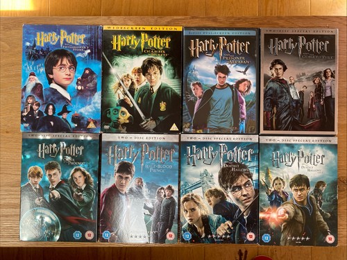 Harry potter complete dvd full - potter,