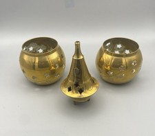 Brass Incense Burner And Tea