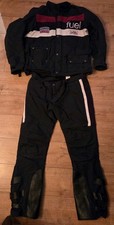 Fuel Rally Raid Motorcycle  Jacket And Pants Blue Complete Suit Worn One Season