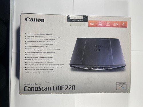 Canon scanner canoscan lide - canon,