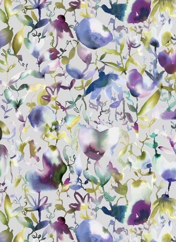 Floral curtain fabric 18m - floral,