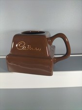 Vintage Cadbury’s Drinking Chocolate Block Chunk Cube Mug Cup VGC