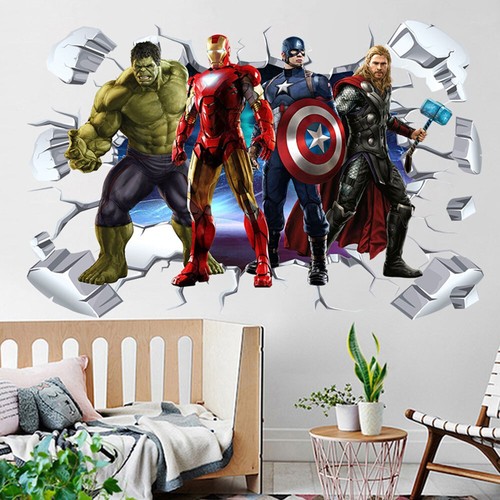 Large avenger wall - wall, stickers