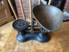Vintage Boots Nottingham  Cast Iron Kitchen Balance Scales No Weights Decor