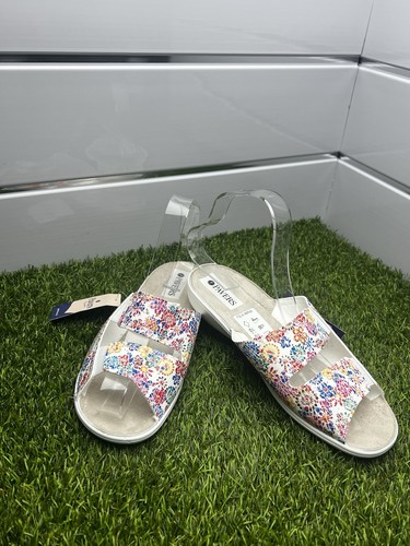 Pavers slip white multi - slip-on, white/multi