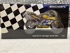 Minicamps Max Biaggi 2004 1/12 122041003 Honda RC211V Camel Pramac Moto GP