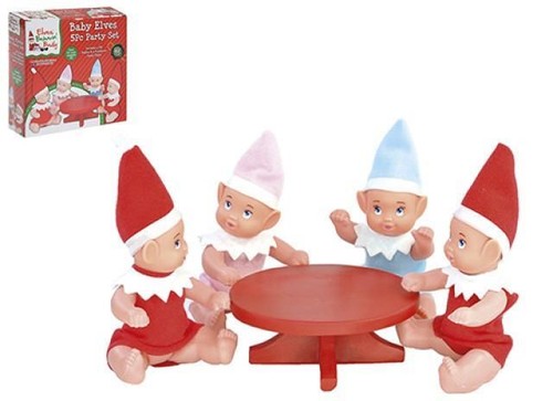 Naughty elf baby 5pc - naughty,