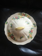 Art Deco 1930's  Royal Doulton Minden  D5334 Tureen Hand Painted