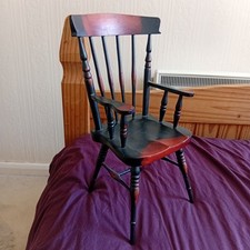 Vintage Small Wood Doll/Display Chair