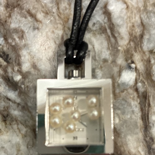 Vintage mikimoto square - mikimoto, locket