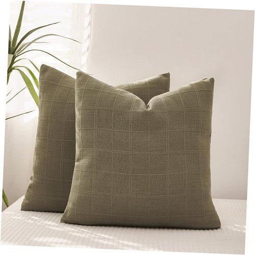 Decorative linen check - linen,