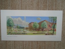 Original BR carriage print Welwyn Garden City, Hertfordshire by Henry Stringer