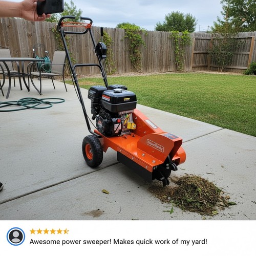 Gas powered stump - hp, gas-powered