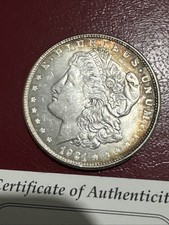 1921 US Morgan Silver Dollar Very Good Condition Please Look At Photos