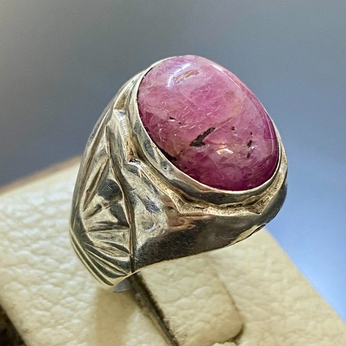 Vintage natural ruby ring - vintage,