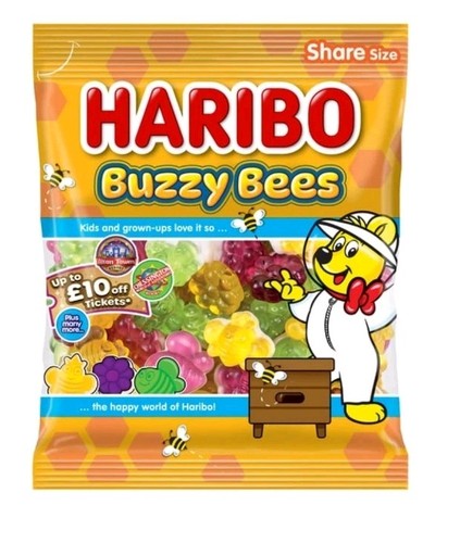 Haribo buzzy bees sweets to - buzzy,