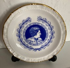 Royal Doulton Porcelain Pin Dish, First Woman Prime Minister Margaret Thatcher