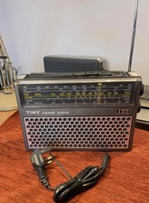 1970s 4 Band Radio ITT Tiny 109 Vintage Transistor  - Tested Working
