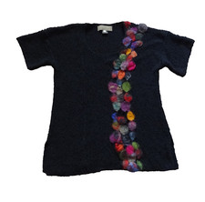 Zuza Bart linen blend short sleeve jumper