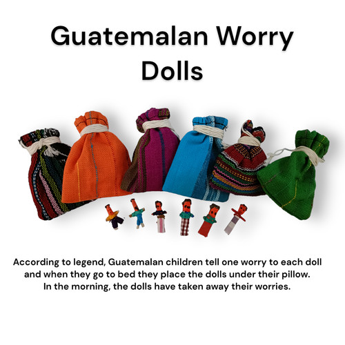 Worry dolls fair trade with - worry,