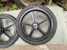 skyway 16" tuff mag vintage wheels black BMX