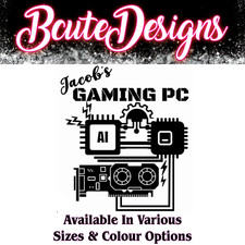 GAMING PC AI PERSONALISED NAME