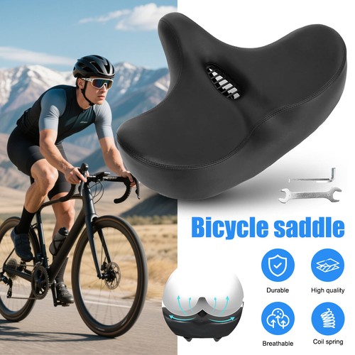 Saddle bike comfort sprung - comfort, big