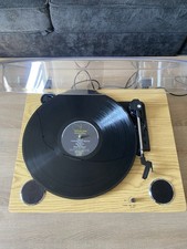 Wooden Wireless Turntable Record Vinyl Player