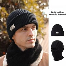 2 IN 1 Mens Beanie Hat