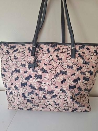 Radley large tote oilcloth bag - large,