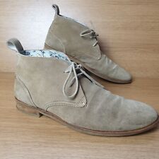 Paolo Vandini 'Player' Men's Beige Suede Formal / Casual Shoes UK Size 8, EU 42
