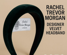 Trevor Morgan Turquoise Headband Rachel  Millinery Authentic Royal Warrant
