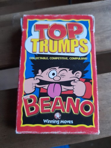 Rare top trumps beano 2003 - top,