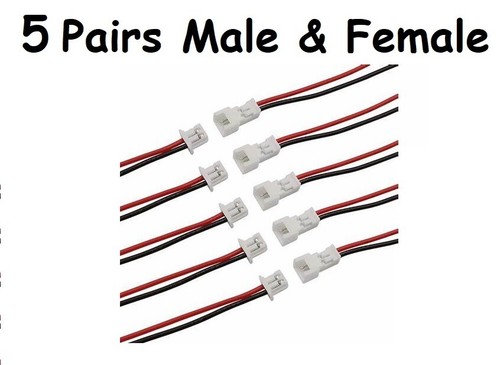 Jst 25mm male female - 1.25mm,