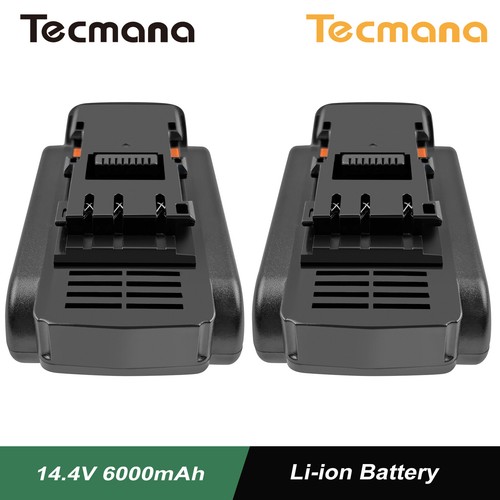 6ah li ion battery - 2x, 14.4v