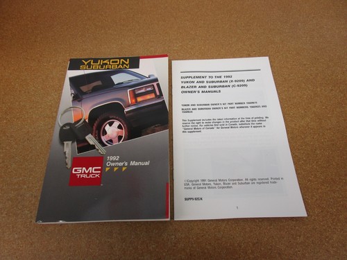 1992 gmc suburban yukon - 1992,