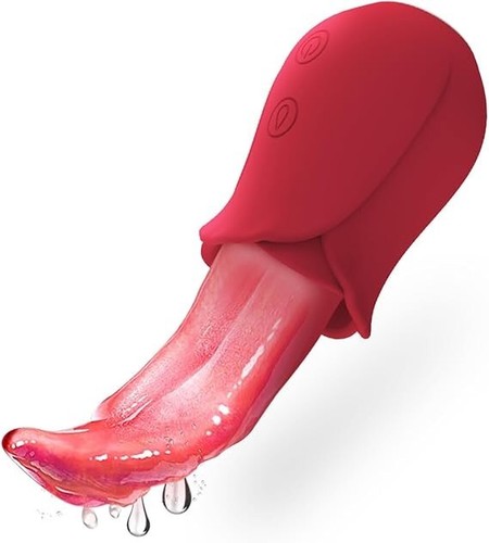 Tongue licking vibrator adult - tongue,