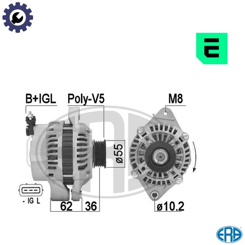 Alternator 209353a for suzuki - 209353a,