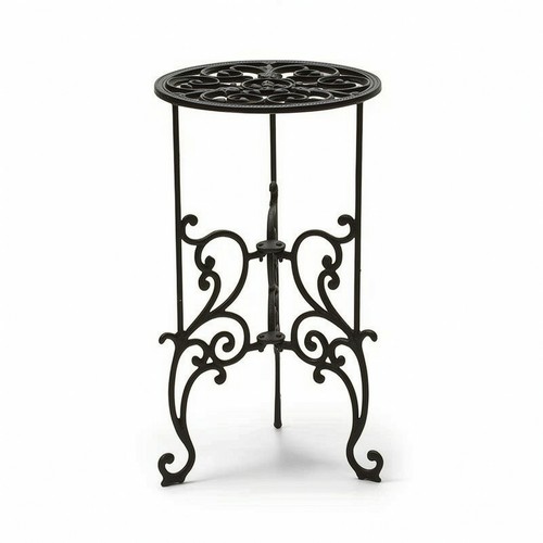 Wrought iron plant stand - wrought,