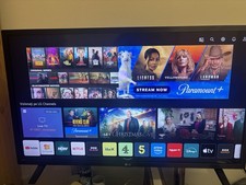 LG 32 inch smart tv used but