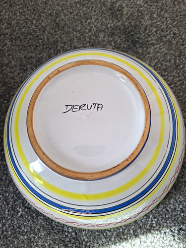 Deruta hand painted ceramic - deruta,