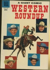 WESTERN ROUNDUP #18 (1957) VF