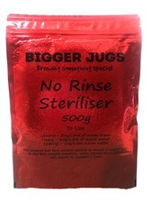 No Rinse Steriliser Cleanser 500g Pouch Sodium Percarbonate Easy Use Homebrew