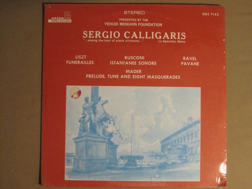 Sergio calligaris recital - sergio,