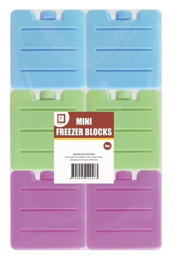Mini freezer blocks - x, in