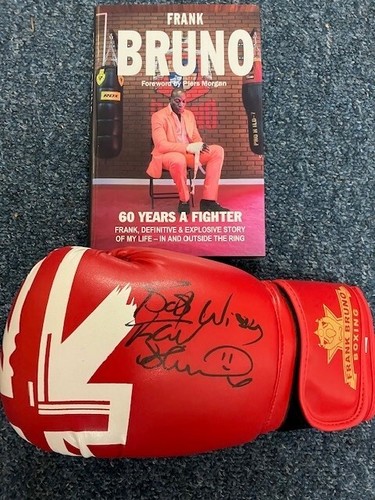 Frank bruno signed boxing - bruno,