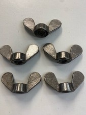 1/2" Whitworth Wing Nuts 5 x Malleable Iron BSW Traditional Mickey Mouse Ears