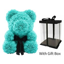 Rose Bear Flower Teddy Doll