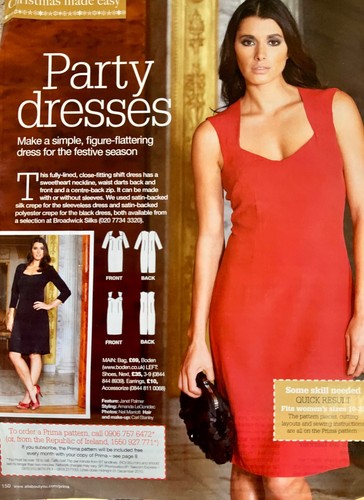 Prima sewing pattern - pattern, ladies