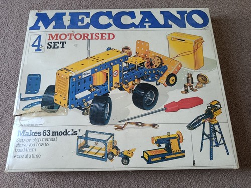 Meccano motorised set - meccano,